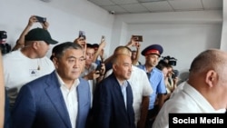 После оглашения приговора в Первомайском районном суде Бишкека, 2 июля 2026 года