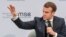 France's President Emmanuel Macron addresses the Munich Security Conference (MSC) on February 15. 