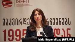 ნინო დოლიძე, "სამართლიანი არჩევნების" [ISFED] ხელმძღვანელი