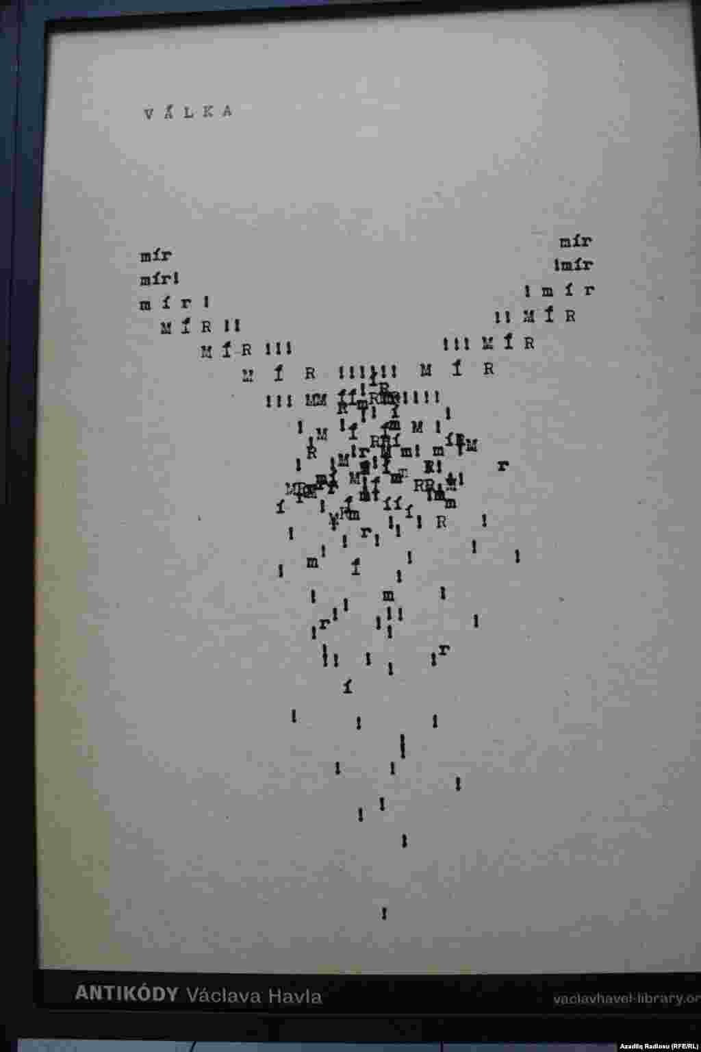 "M&uuml;haribə" ("S&uuml;lh" s&ouml;zlərindən ibarət bomba)