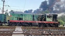 Un tren atacat de drone rusești în regiunea Dnipropetrovsk, 12 mai 2026