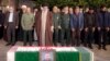 رهبر جمهوری اسلامی بر جنازه رضی موسوی، از فرماندهان سپاه که در سوریه کشته شد نماز خواند