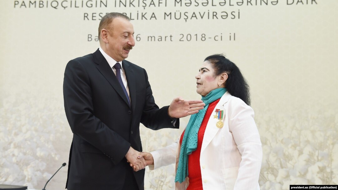 İlham Əliyev və Fatma Hüseynova