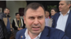 Vasile Costiuc și Victor Perțu (dreapta), în timp ce așteaptă hotărârea Curții de Apel Nord, 12 mai 2026