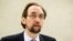 UN High Commissioner for Human Rights Zeid Ra'ad Al Hussein (file photo)