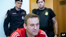 Russian opposition leader Aleksei Navalny (file photo)