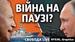 Колаж: президент США Джо Байден і президент Росії Володимир Путін