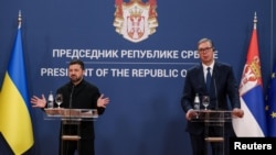 Konferencija za medije predsednika Ukrajine i Srbije, 8. avgust 2026.