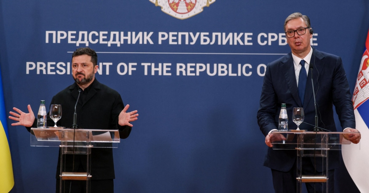 Serbia Seeks To Maintain Balancing Act As Zelenskyy Visits Belgrade