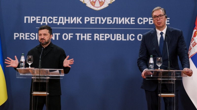 Serbia Seeks To Maintain Balancing Act As Zelenskyy Visits Belgrade