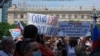 «Беларусь — мы з табой!» — скандуюць актывісты на мітынгу ў Хабараўску