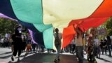 Montenegro -- The fifth gay pride in Montenegrin capital Podgorica, September 23, 2017