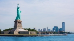Статуя Свабоды каля ўзьбярэжжа ЗША. Ілюстрацыйнае фота