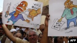 تظاهرة لصحفيين عراقيين في بغداد