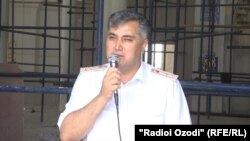 представитель МВД Таджикистана Зикрулло Саидзода