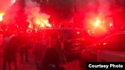 Футбольные беспорядки в Кутаиси.
