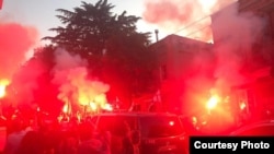 Футбольные беспорядки в Кутаиси.