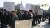 Мітинг проти голови Великоновосілківської райради Донецької області Валерія Шири, Донецьк, 2005 рік