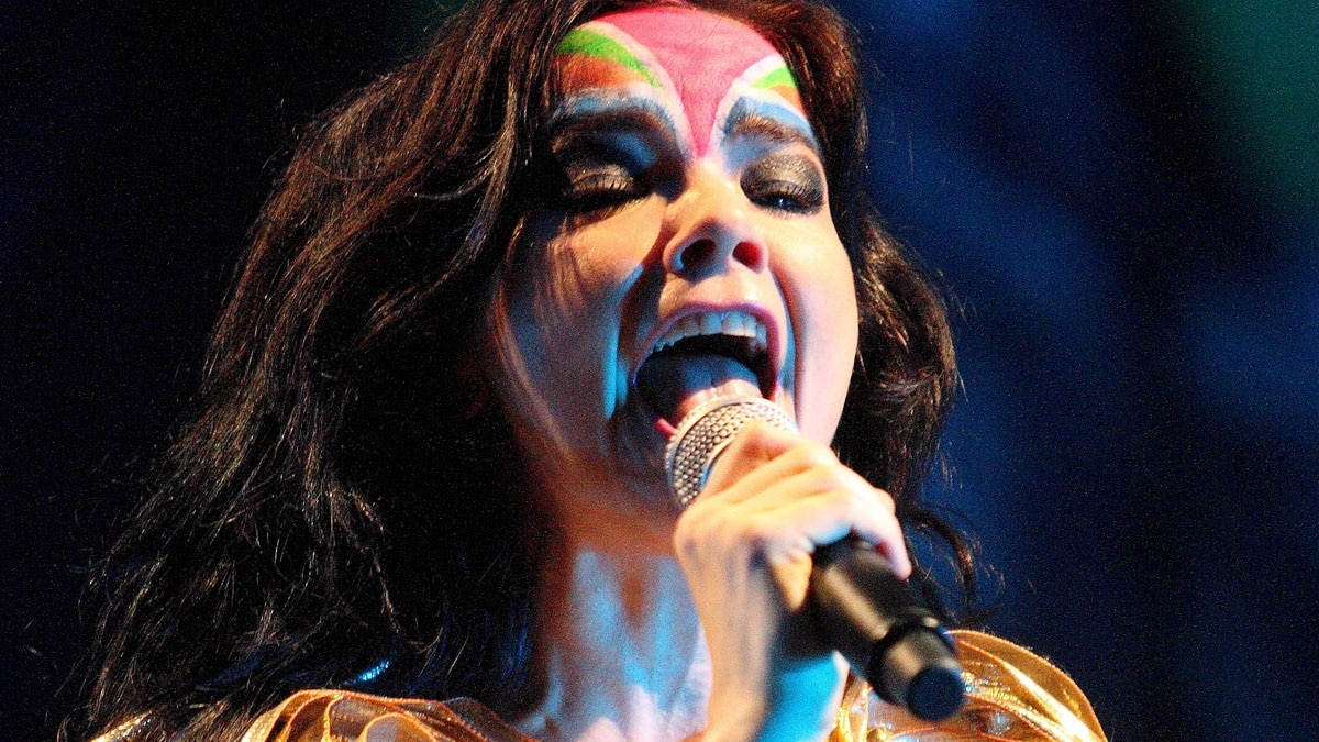 Icelandic singer Björk recorded a song in defense of salmon