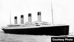 "Титаник" кемесі. 1912 жыл.
