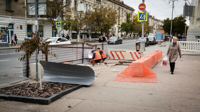 В Севастополе началась реконструкция улицы Большая Морская (+фото)