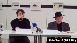 Djeca ne znaju što se zapravo dogodilo: autor izložbe Andrew M. Mezvinski i Branko Lustig