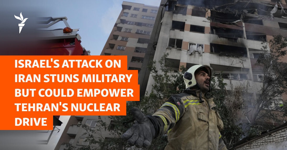 Israel's Attack On Iran Stuns Military But Could Empower Tehran's Nuclear ...