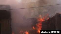  آتش سوزی در کابل