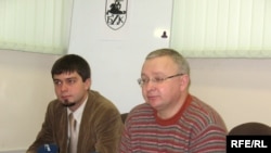 Алег Гулак (справа)