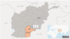 موقعیت ولایت قندهار در نقشه عمومی افغانستان 