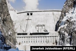 The Toktogul hydroelectric power station in Kyrgyzstan. (file photo)