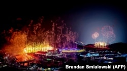 Фоторепортаж: Церемонія відкриття зимових Олімпійських ігор у Пхьончхані