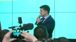 Zelenskyy Greets Exit Poll