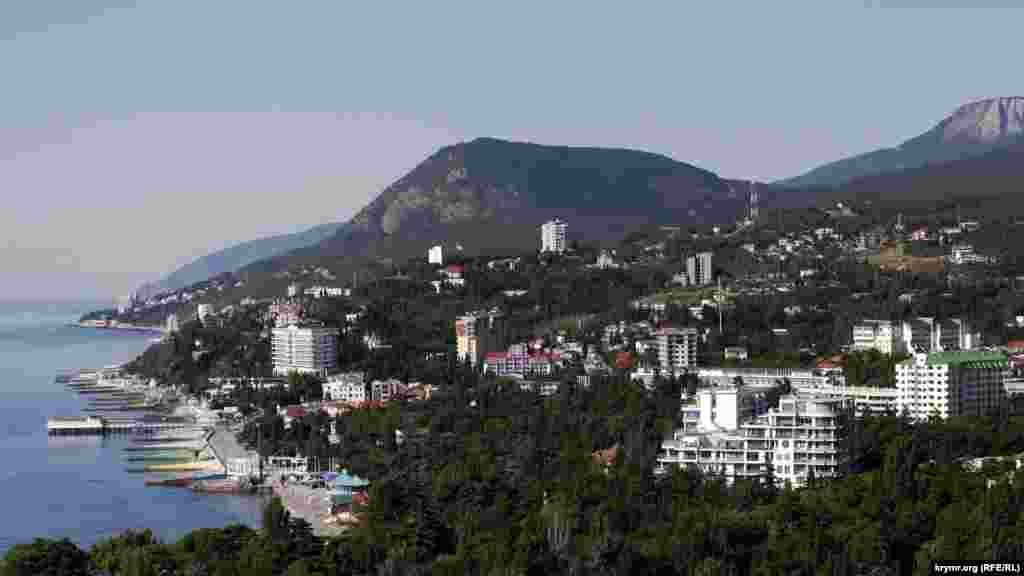 Вид на Алушту