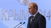 Seen but not heard -- only soundless video footage of Russian President Vladimir Putin's speech in Crimea was made available in the hours after he made his Crimea address. 