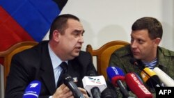 Игорь Плотницкий и Александр Захарченко