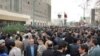 Iran - Government retirees protest in fron of parliament, demanding guarantee in budget for their pensions. January 2, 2019