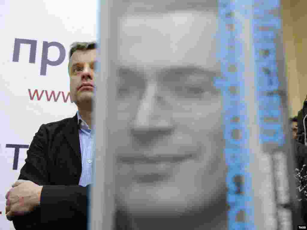 Ходорковскийдің кітабының таныстырылу рәсімі. Мәскеу, 2011 жылдың қаңтары.