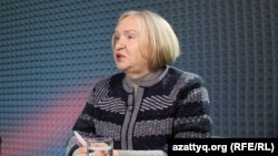 Тамара Калеева, руководитель прессозащитной организации "Адил соз". 