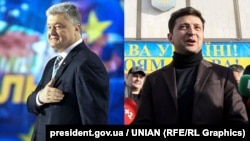 Петро Порошенко і Володимир Зеленський вийшли у ІІ тур президентських виборів в Україні