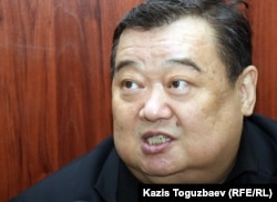 Валерий Ким, отец осужденного Алдаяра Исманкулова. Алматы, 18 января 2012 года.