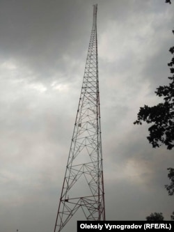 Новая Бахмутовская радиопередающая вышка, август 2017 года