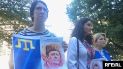 Акція солідарності з кримськими татарами в Празі, 18 травня 2017 року