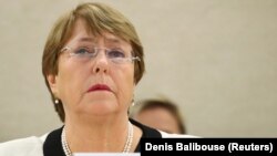 UN rights chief Michelle Bachelet