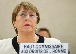 Верховний комісар ООН з прав людини Мішель Бачелет