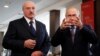Аляксандар Лукашэнка і Ўладзімер Пуцін, архіўнае фота