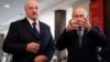 Аляксандар Лукашэнка і Ўладзімер Пуцуін, архіўнае фота