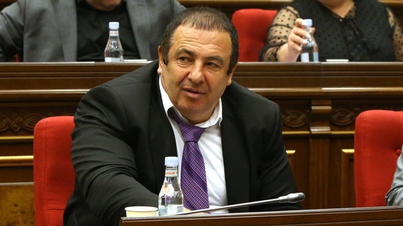 Спикер парламента получил ходатайства о согласии на уголовное преследование в отношении Царукяна и лишение его свободы