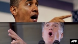 Presidenti amerikan Barak Obama dhe kandidati repulbikan pë president të SHBA-së, Mit Romni