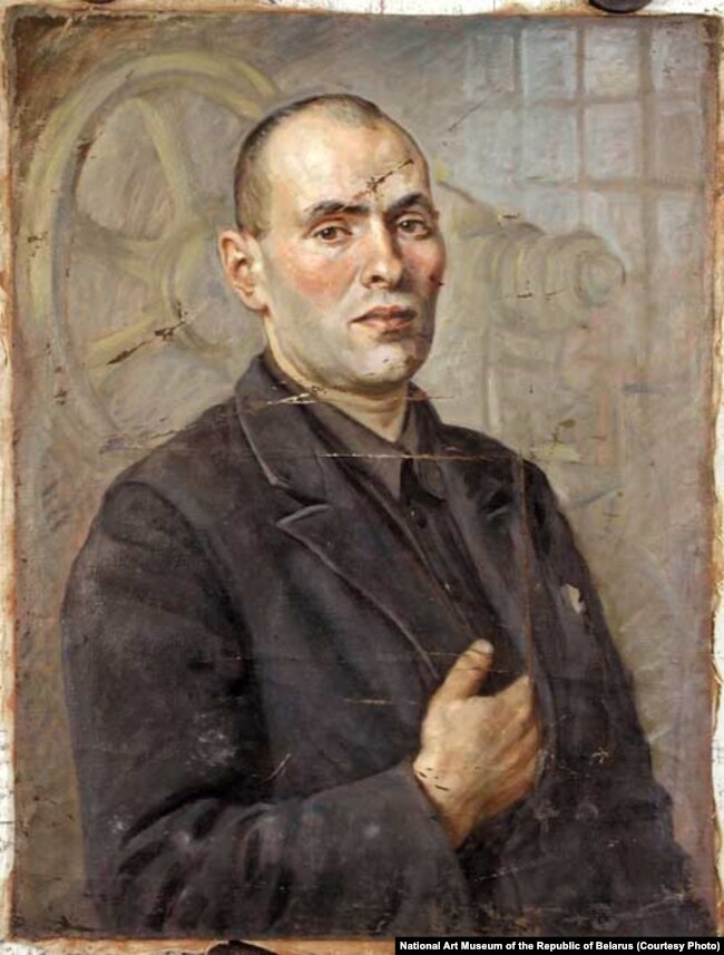 Партрэт ударніка. 1931 г.